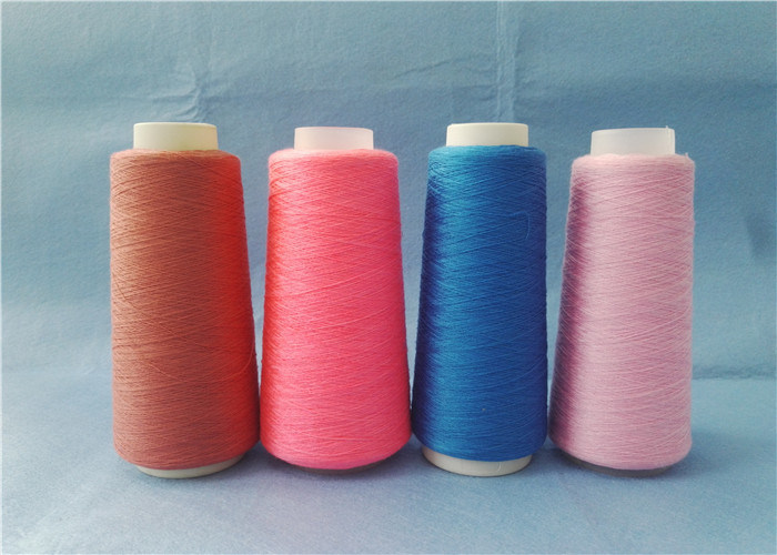 Color Fastness 40s/2 100 Polyester Cone Dyed Polyester Yarn For