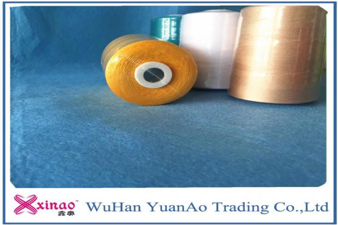 Ring Spun Sewing Thread Polyester Quilting Thread , Sewing Machine Thread Multi Color