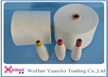 Colored Top Dyed Polyester Yarn /  Spun Polyester Sewing yarn Eco-Friendly