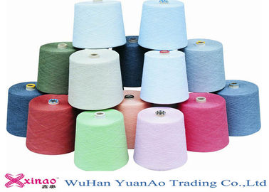Raw White Or Dyed Bright  Virgin 100% Spun Polyester Yarn For Sewing