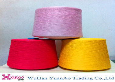 Light Purple Ring Spun 60s/2,60s/3 Yarn Virgin 100 Polyester Spun Yarn High Tenacity