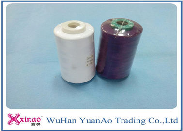 100% Spun Polyester Yarn 1.33D * 38mm Sewing Thread 40S/2 For Sewing