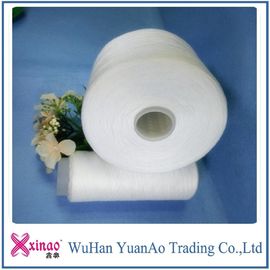 42/2 Sewing Thread 100% Spun Polyester Yarn On Dye Tube White