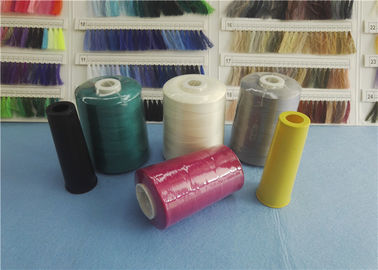 Multicolor 60/2 60/3 Ring Spun Polyester Sewing Thread Raw White Yarn