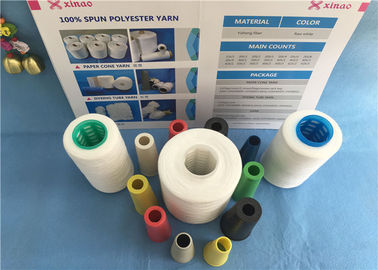 Raw White Sewing Ring Spun 100% Polyester Yarn 20/2 30/2 402 50/2