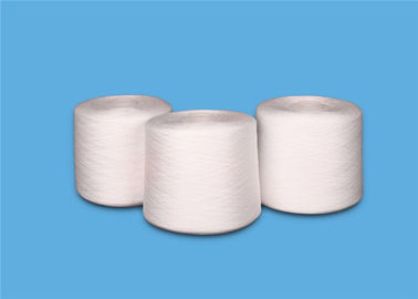100 Spun Polyester Yarn On Plastic Cone For Sewing Curtain , Cap , Blanket