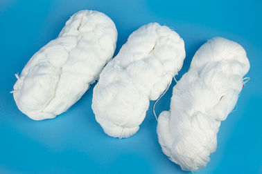 40/2 50/3 Raw White Bright Virgin Grade AA 100% Polyester Spun Yarn Hank for Sewing