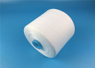 Raw White 100% Spun Polyester Yarn On Dyeing Tube 40s/2  60S/3 100% Polyester Yarn