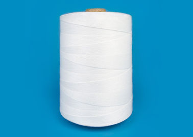 High Strength 100% Bright Sewing Yarn Bag Closing Polyester Thread White 20s/6 20s/9