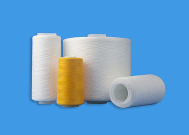 High Tenacity Spun Polyester Yarn Non Hairiness Polyester Material Sewing Thread