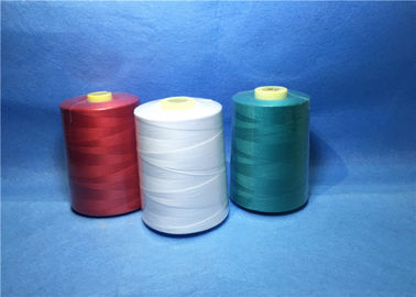 Plastic Cone Dyed Polyester Sewing Thread For Textile Industry