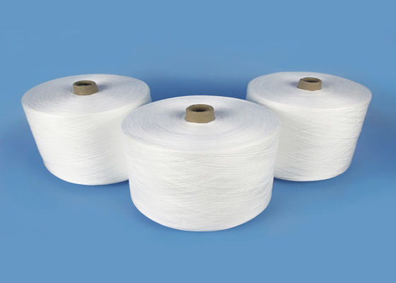 RAW WHITE TWO-FOR-ONE TWISTER 100 POLYESTER SPUN YARN
