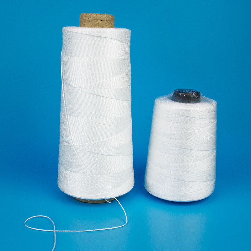 Yarn Count 20s/6 20s/9 100 Polyester ,Material PP Woven Bag Closing