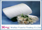 Raw White Polyester Core Spun Yarn , Recycled 100% Spun Polyester Sewing Thread