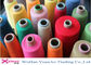 100% Polyester  Ring Spun / TFO Yarn High Tenacity Polyester Yarn On Plastic Cone