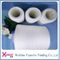 100% Polyester Twist Ring Spun Polyester Yarn Raw White Material or Dope Dyed Color