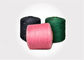 Dyed low shrinkage 100% ring spun polyester yarn Eco - Friendly