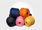 Dyed low shrinkage 100% ring spun polyester yarn Eco - Friendly