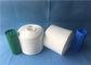 Virgin Raw White 100% Ring Spun Polyester Yarn 20/2 Plastic Dye Cone Yarn 1.25kg / Cone