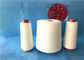 100 Polyester Ring Spun Yarn 20/2 20/3 Bright Fiber For Weaving / Knitting , Eco - Friendly