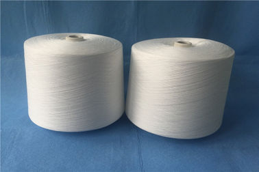 100% Polyester Industrial Yarn / One Twisting Yarn Raw White With High Strength