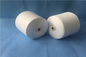 Z Twist Raw White Yarn / Polyester Sewing Thread with Ring Spinning Technics