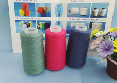 60S / 3 100% Ring Spun Polyester Virgin Yarn On Dyeing Tube cone