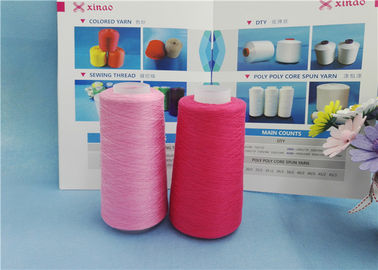 60S / 3 100% Ring Spun Polyester Virgin Yarn On Dyeing Tube cone