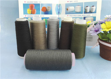 60S / 3 100% Ring Spun Polyester Virgin Yarn On Dyeing Tube cone