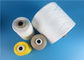 100% Spun Polyester TFO Yarn 50S/2 High Tenacity Yarn Raw White Well Evenness