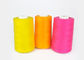 5000 Yards High Tenacity Colorful Sewing Machine Thread 40s/2 TEX27 , Yellow Orange