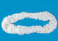 50S/3 Raw White Yarn Thread / Virgin 100% Polyester Ring Spun Yarn On Hanks