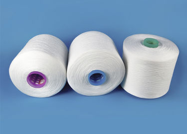 Raw White Dyeing Tube Spun Polyester Yarn On 40s/2